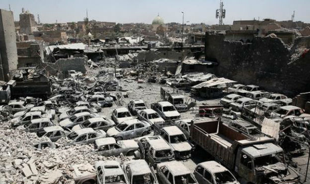 تقرير: عشرات الجثث تحت أنقاض الموصل القديمة
